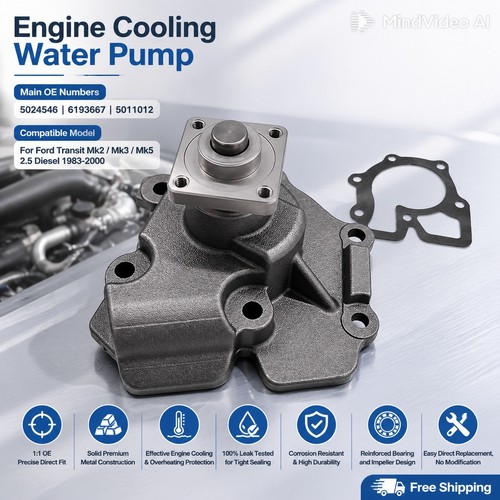 Water pump for ford - ford, transit
