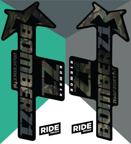 Marzocchi decal kit - marzocchi,