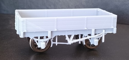 Gwr taff vale wooden - chassis, 3