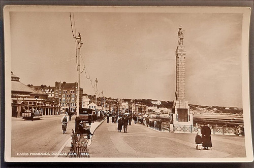 Douglas postcard c1925 isle - postcard,