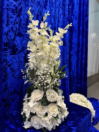Wedding centerpiece white rose - wedding,