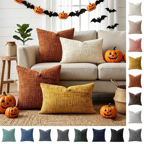 New chenille cushion cover - new,