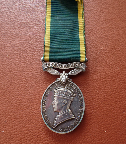 Efficiency medal territorial - medal,