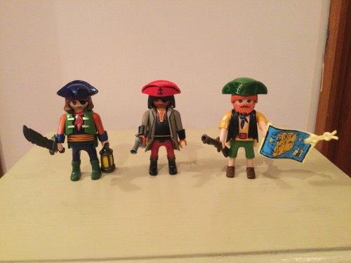 Playmobil pirate figures - pirate, x