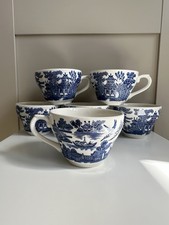Churchill england blue willow - england,