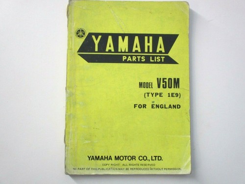 Yamaha v50m parts - (type,