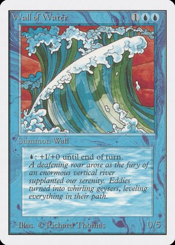 Wall water - water, (91)