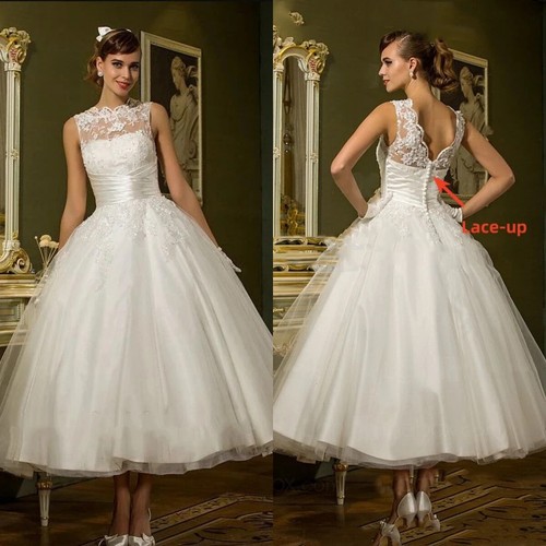 Short british wedding dresses - short,