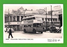 Bus Postcard - Glasgow