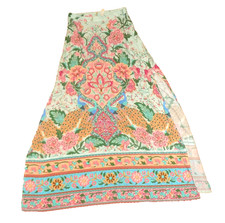 size XS 0 2 SPELL Madame Peacock Lotus Maxi split side slit LONG SKIRT gypsy
