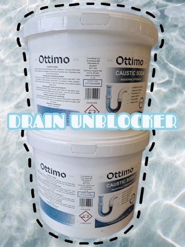 Soda 5kg unblocks drains - soda,