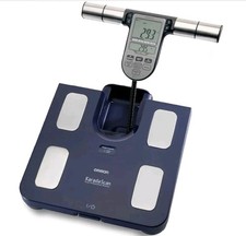 Omron BF511 Body Composition Monitor Scales Body Fat BMI Muscle- Blue RRP £119