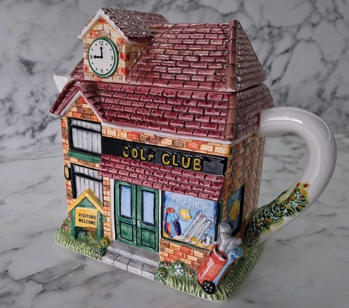 Ceramic novelty teapot - novelty,