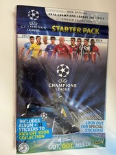 Panini Champions League 2013/2014 Sticker Collection Album Sealed Starter Pack