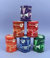 Complete c1960s Set of Sharps Party Pack Sweet & Chocolate Tins & Original Box