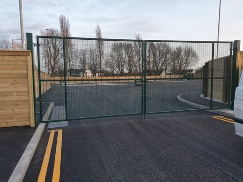 Steel security mesh double - steel,