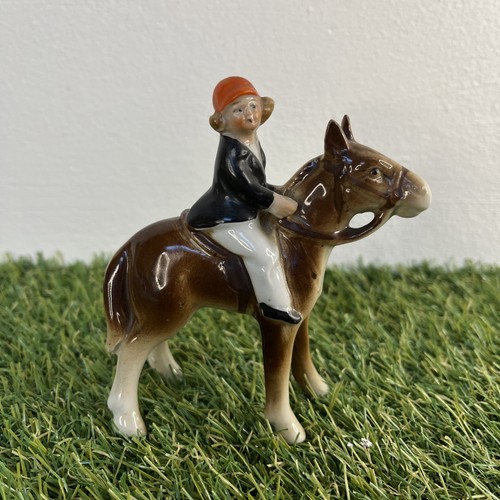 Vintage porcelain huntsman - vintage,