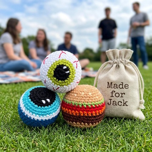 Handmade crochet hacky - handmade,