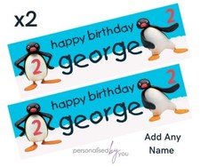 2 x Personalised PINGU Penguin