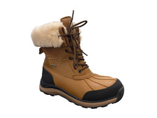 UGG Women's Adirondack III Short Chestnut Leather Wateproof Boots 1095141