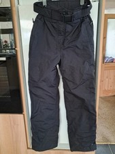 Quechua Black Salopettes Ski Trousers- decathlon creation- Size see description