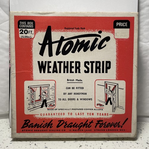 Vintage atomic weather strip - vintage,