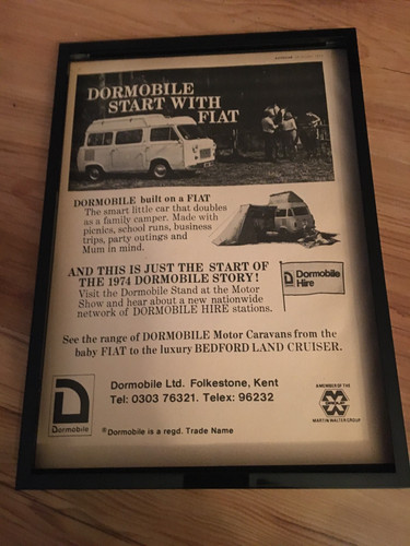 Dormobile motor caravan