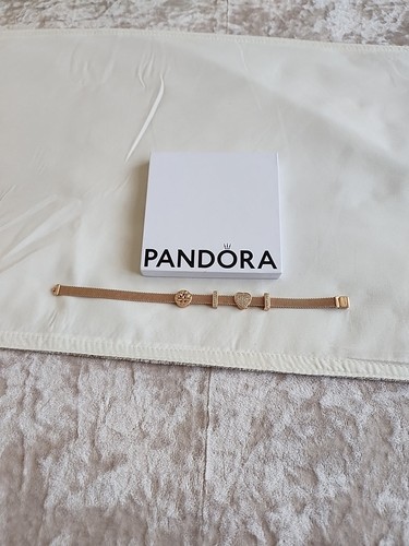 Pandora rose gold bracelet - gold,