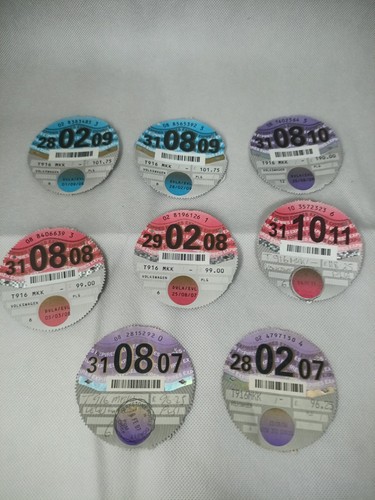 Job lot tax discs same - job,