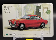 Alfa-Romeo Giulietta Sprint Veloce Highway Card Japan Road Traffic Japanese