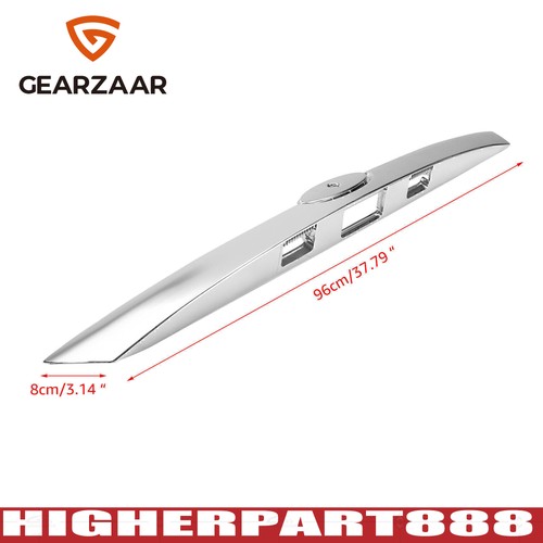 Rear chrome tailgate - chrome, boot