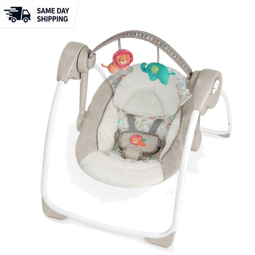 Portable plush baby - baby, swing