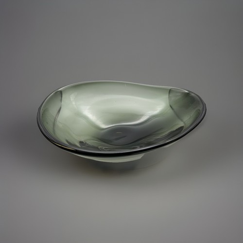Whitefriars glass large bowl - whitefriars,