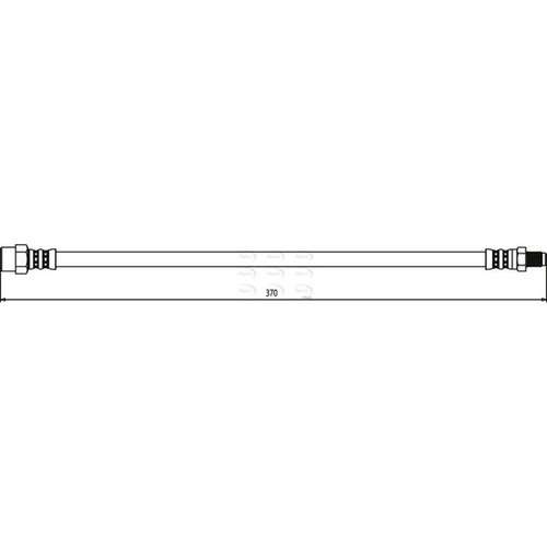 Apec brake hydraulic hose - apec,