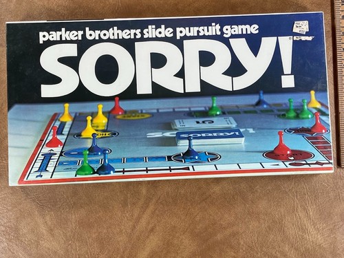 1972 parker brothers sorry - 1972,