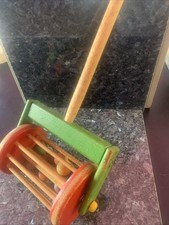 Vintage Playskool Wooden Push