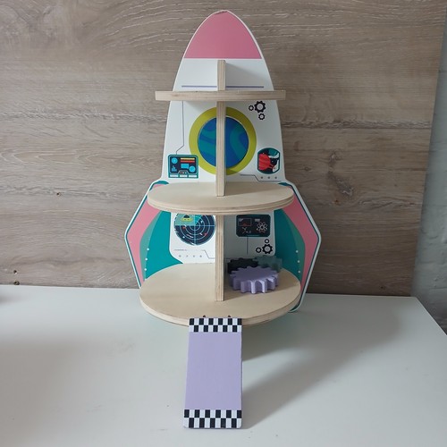 Playtive wooden rocket - wooden, ship
