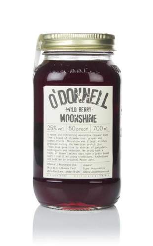 Donnell wild berry moonshine - o'donnell,
