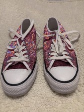 Converse All Stars Pink Sequin