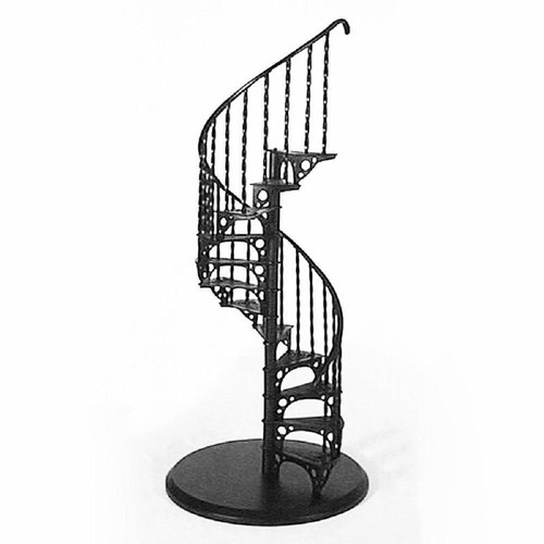 Dolls house spiral staircase - house,
