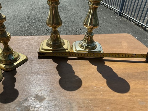 Vintage brass candle holders - vintage,