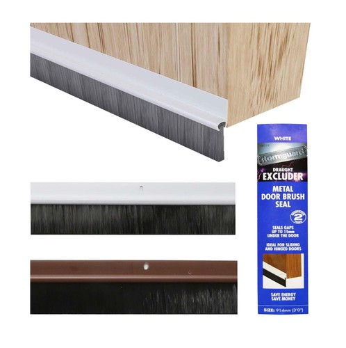 Plastic door draught excluder - plastic,