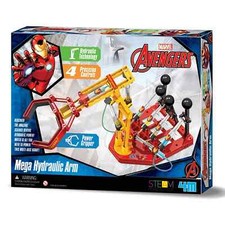 Marvel Avengers Mega Hydraulic Arm - STEM - Kids Robot Toy Boys Girls Child