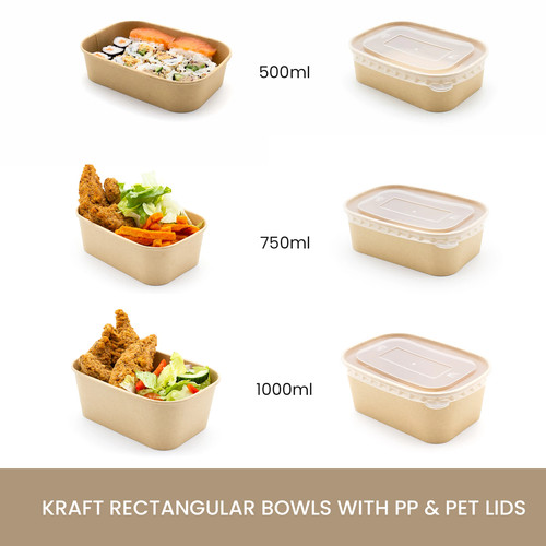 Disposable rectangular kraft - disposable,