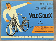 1961 Velo Solex 2200 Owner's