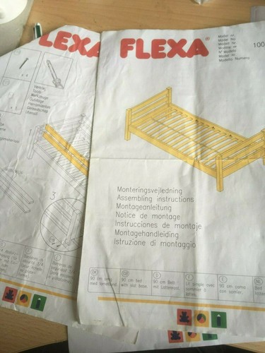 Flexa cabin bed instruction - cabin,
