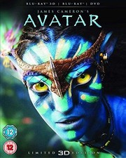 Avatar (Blu-ray 3D + Blu-ray + DVD) [2012] [Region Free]