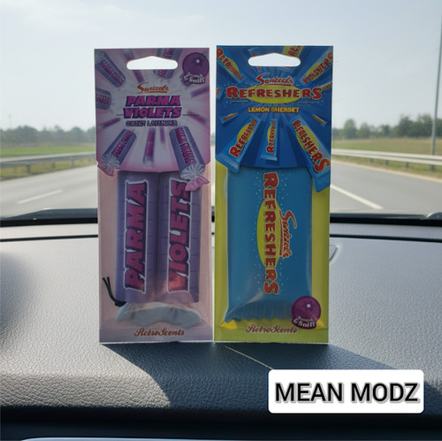 Parma violets refreshers car - violets/refreshers,