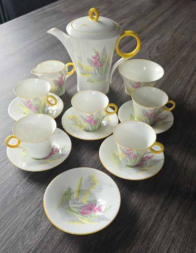 Shelley regent art deco coffee - deco,