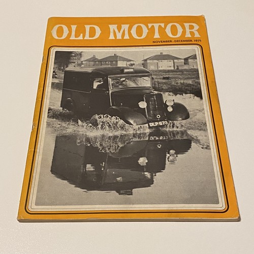 Old motor magazine - motor,